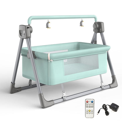 Mirex SmartRock™ Baby Cradle — Electric, Bluetooth, Gentle 5-Speed Rocking