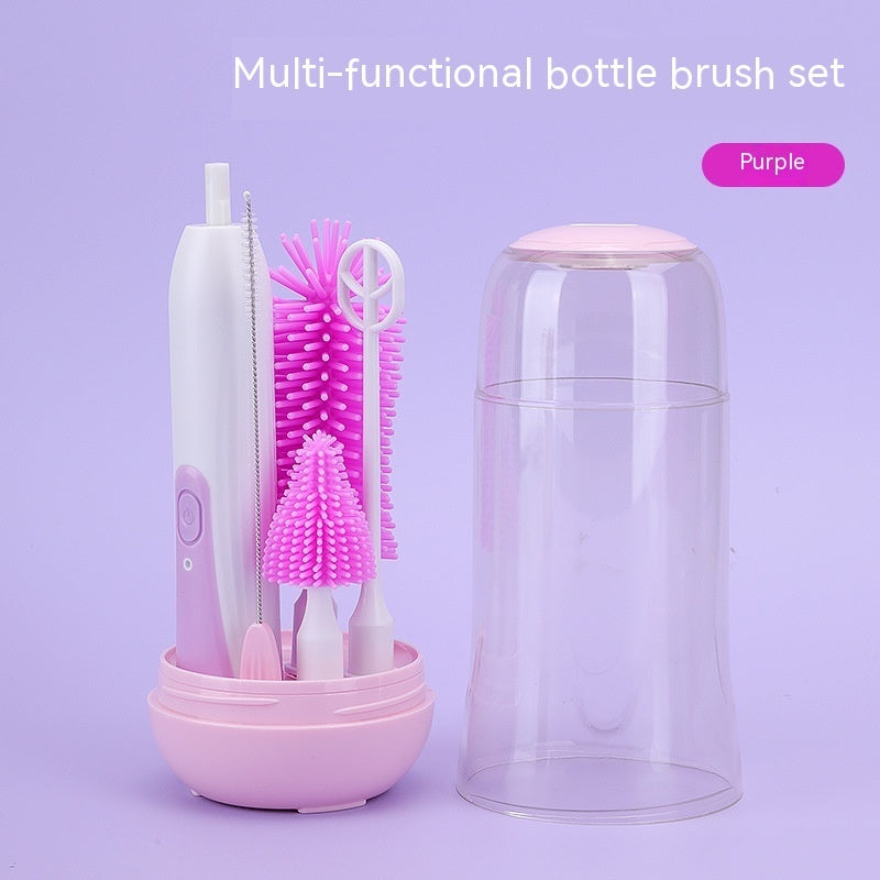 Mirex PureCare™ Silicone Baby Bottle Cleaning Brush Set