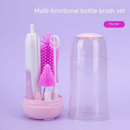 Mirex PureCare™ Silicone Baby Bottle Cleaning Brush Set