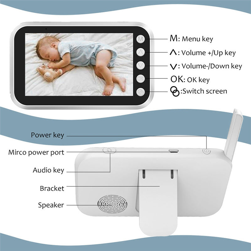 Mirex SafeWatch™ Baby Monitor – Smart, Secure Monitoring Day & Night