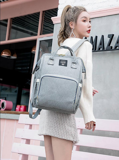 Mirex TravelMate™ Mummy Backpack – Smart Diaper Bag for Modern Parents