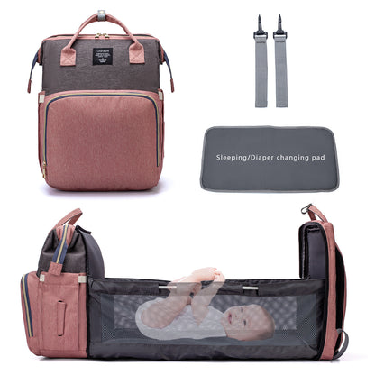 Mirex TravelMate™ Mummy Backpack – Smart Diaper Bag for Modern Parents